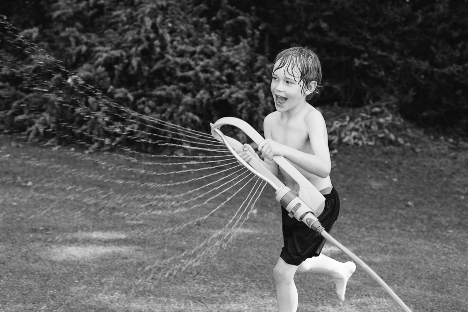 Summer Sprinkler Fun