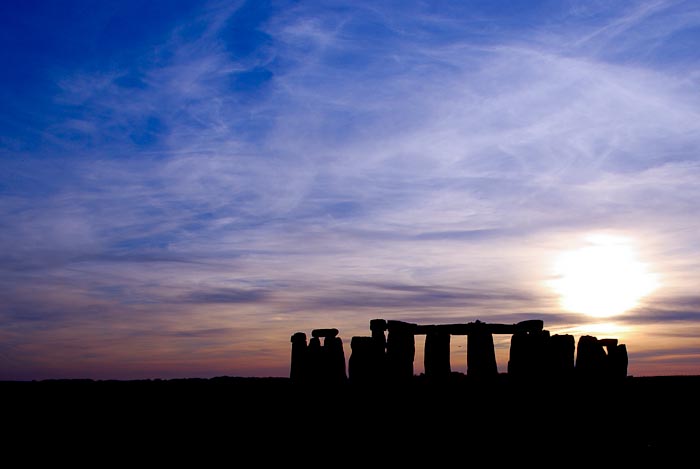 Sunset Over Stonehenge
